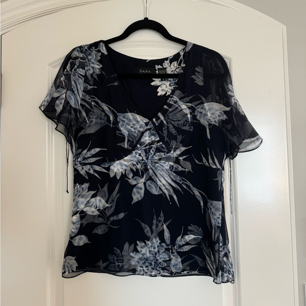 Vintage silk top